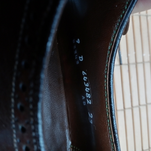 Florsheim Imperial men's brown leather wingtip Oxford. Sz 9D. 163pm - Picture 4 of 10